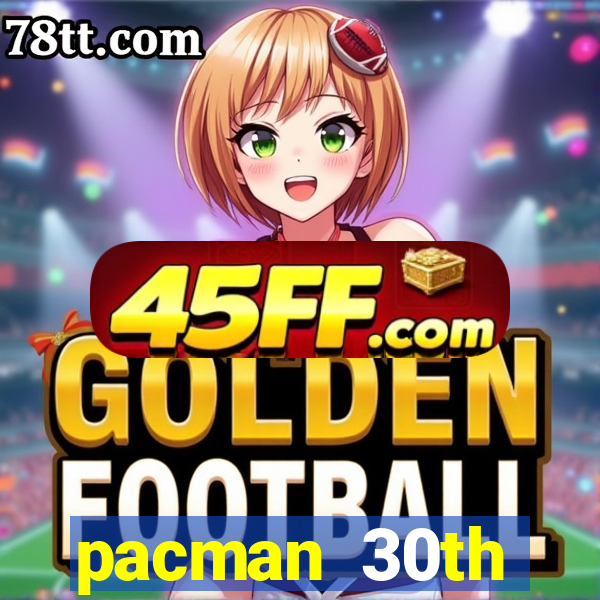 pacman 30th anniversary sonic